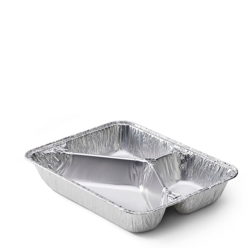 Aluminium 3-vaks schaal 227x177x39mm R819G