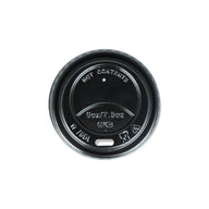 Hot Cup deksel 73mm zwart