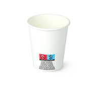 Koffiebeker 8oz 200cc wit