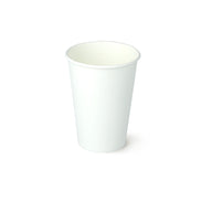 Koffiebeker karton 180cc wit