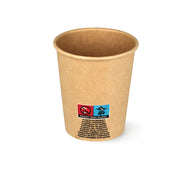 Koffiebeker 8oz 200cc kraft