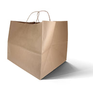 Papieren pizza tassen kraft 110 gr. 36,5+33x32cm