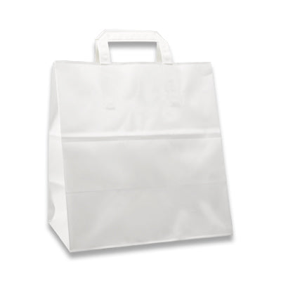 Papieren tassen wit 70 gr. 26+17x27cm