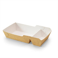 Frietbakje A20 A14+1 kraft/wit BIO