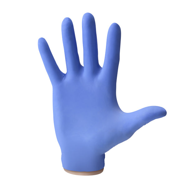Handschoenen Nitril blauw Large