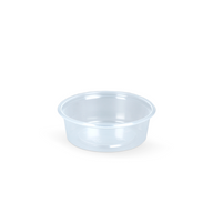 Rond bakje 50cc Ø70mm Transparant