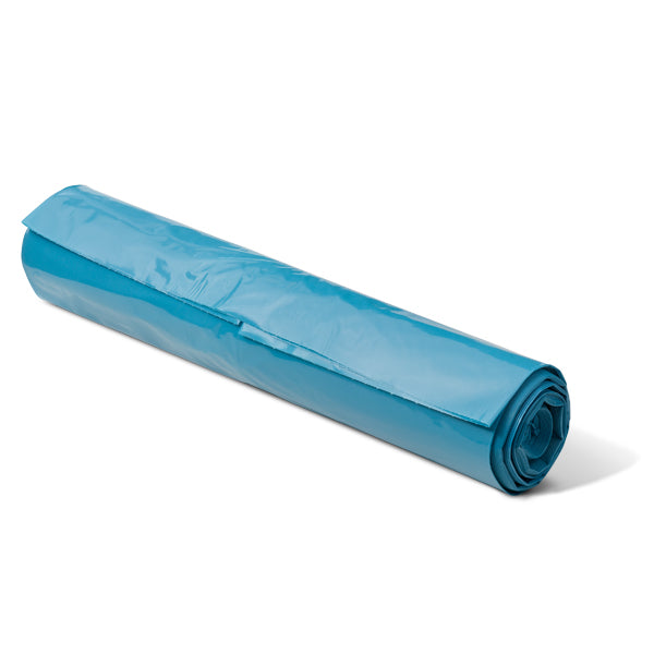 Afvalzak LDPE blauw 80 x 110cm 70mu