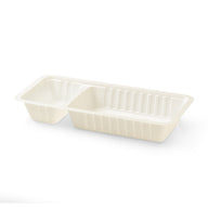 Snacktray A22L A9+saus laag wit
