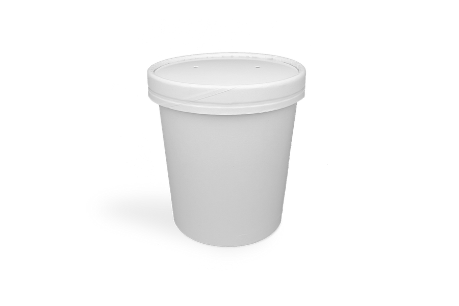 Soepbeker 450ml Ø98mm 16oz karton wit
