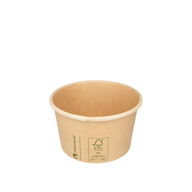 Bakje 150cc Ø85mm 5oz karton kraft BIO