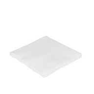 Servet 2 laags 1/4 vouw 24x24cm papier wit