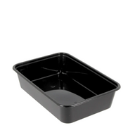 Maaltijdbak PP 500ml zwart