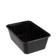 Maaltijdbak PP 750ml zwart