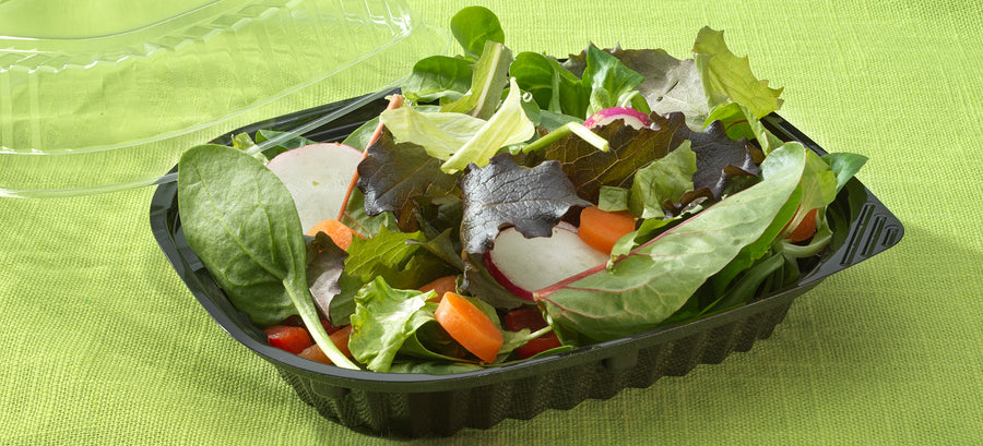 PET schaaltje salade